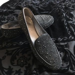 DONALD J PLINER Elegant Embellished Flats